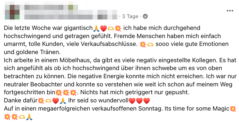 Stimme aus der Community
