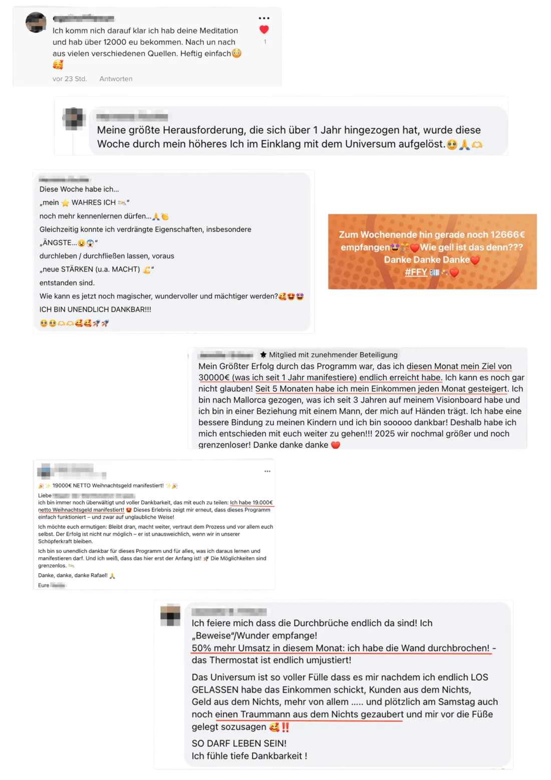 Weitere Stimmen von Kunden zur Arbeit mit Rafael